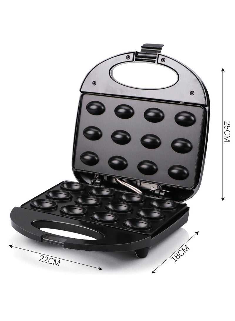 آر إيه أف ماكينة صنع الوافل الكهربائية بقوة 850 واط وماكينة صنع الجوز غير اللاصقة وماكينة صنع خبز الإفطار الصغيرة - Image 5