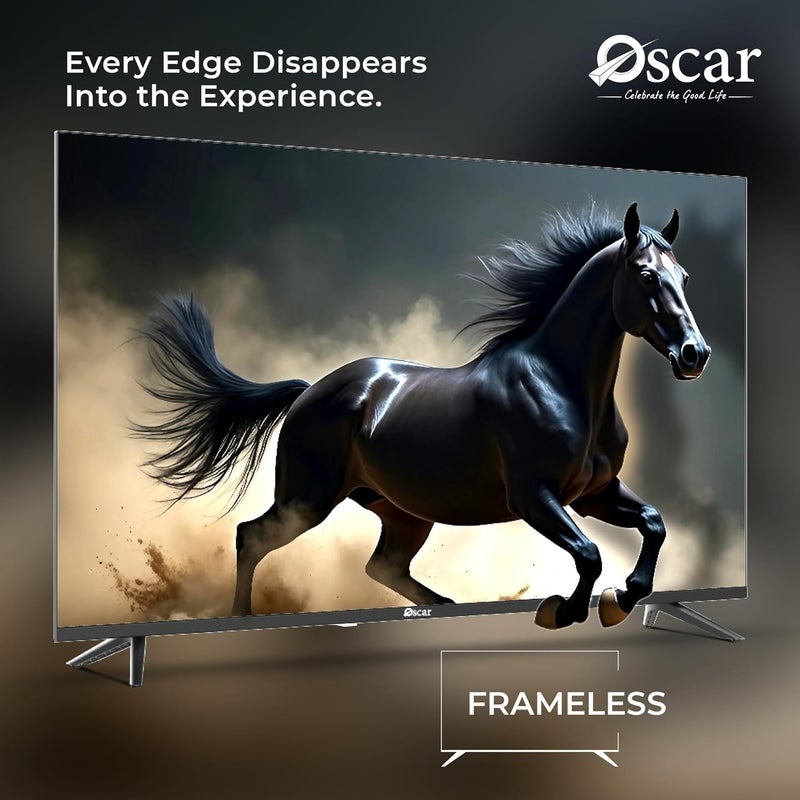 تلفزيون أوسكار بحجم 50 بوصة، دقة 4K عالية الوضوح، ذكي، بنظام تشغيل LG webOS، تصميم بدون إطار، دعم لتقنية HDR10، التحكم الصوتي، واي فاي وبلوتوث، شاشة LED عالية الوضوح بدقة 3840×2160 - OS50QLEDW - Image 3