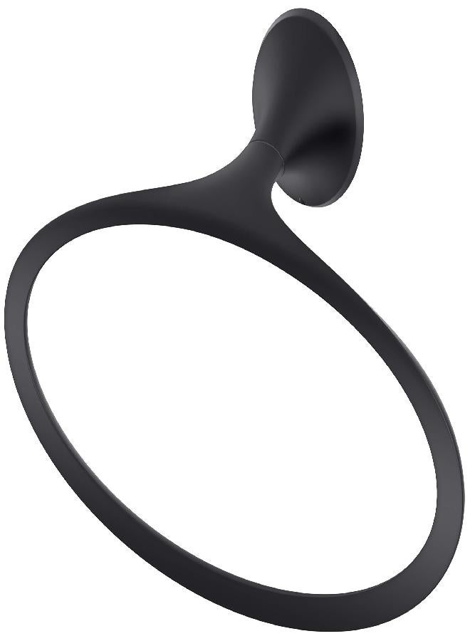 Pfister Pfister BRB-RH0B Rhen-Towel Ring, Matte Black  - Image 2