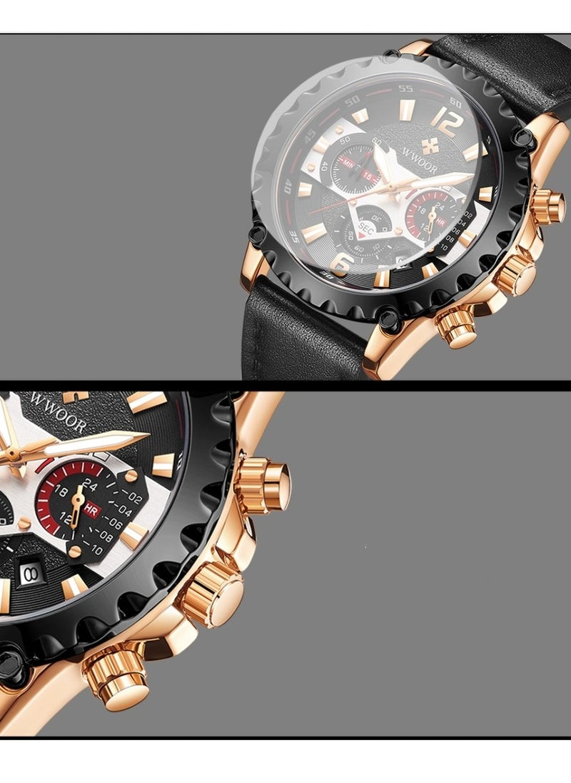 WWOOR - Men's Sports Waterproof Watch - Image 1