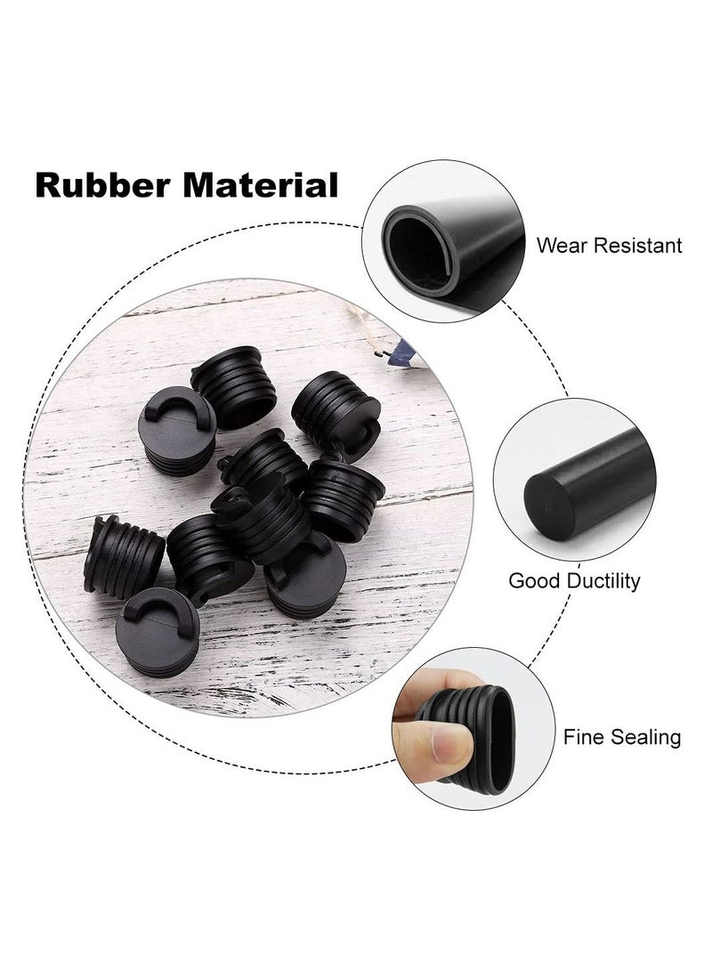 Boat Scupper Plugs, 16 Pcs Kayak Drain Plug Kayak Bungs Kayak Scupper Stoppers Ocean Kayak Scupper Plugs Kayak Drain Plug Replacement for Kayak Canoe Boat Drain Holes - Image 5