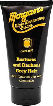Morgans Hair Darkening Cream Restores and Darkens Grey Hair Simply Takes the Grey Away Almond Scent for All Hair Types Quick and Easy to Use 150 ml
