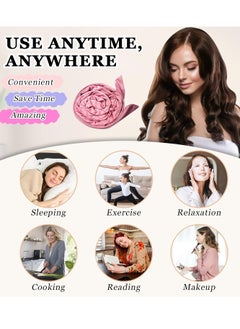 General Heatless Curling Rod Headband, Upgraded Heatless Curls Soft Hair Curler to Sleep In, Overnight Hair Rollers No Heat Curls, Hair Styling Kit for Girls with Long and Medium Hair, Gifts for Women  - Image 2