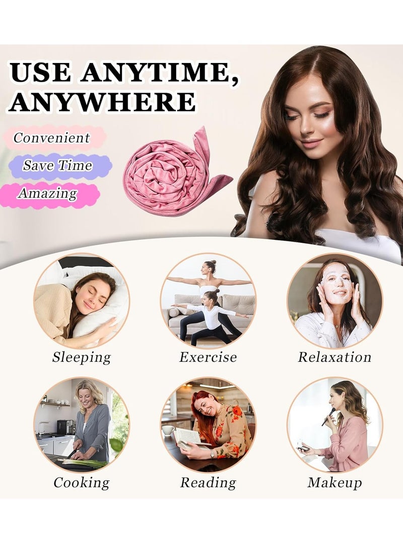 General Heatless Curling Rod Headband, Upgraded Heatless Curls Soft Hair Curler to Sleep In, Overnight Hair Rollers No Heat Curls, Hair Styling Kit for Girls with Long and Medium Hair, Gifts for Women  - Image 2