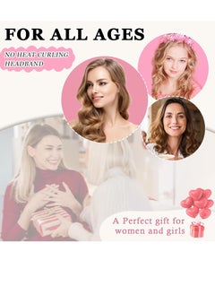 General Heatless Curling Rod Headband, Upgraded Heatless Curls Soft Hair Curler to Sleep In, Overnight Hair Rollers No Heat Curls, Hair Styling Kit for Girls with Long and Medium Hair, Gifts for Women  - Image 5