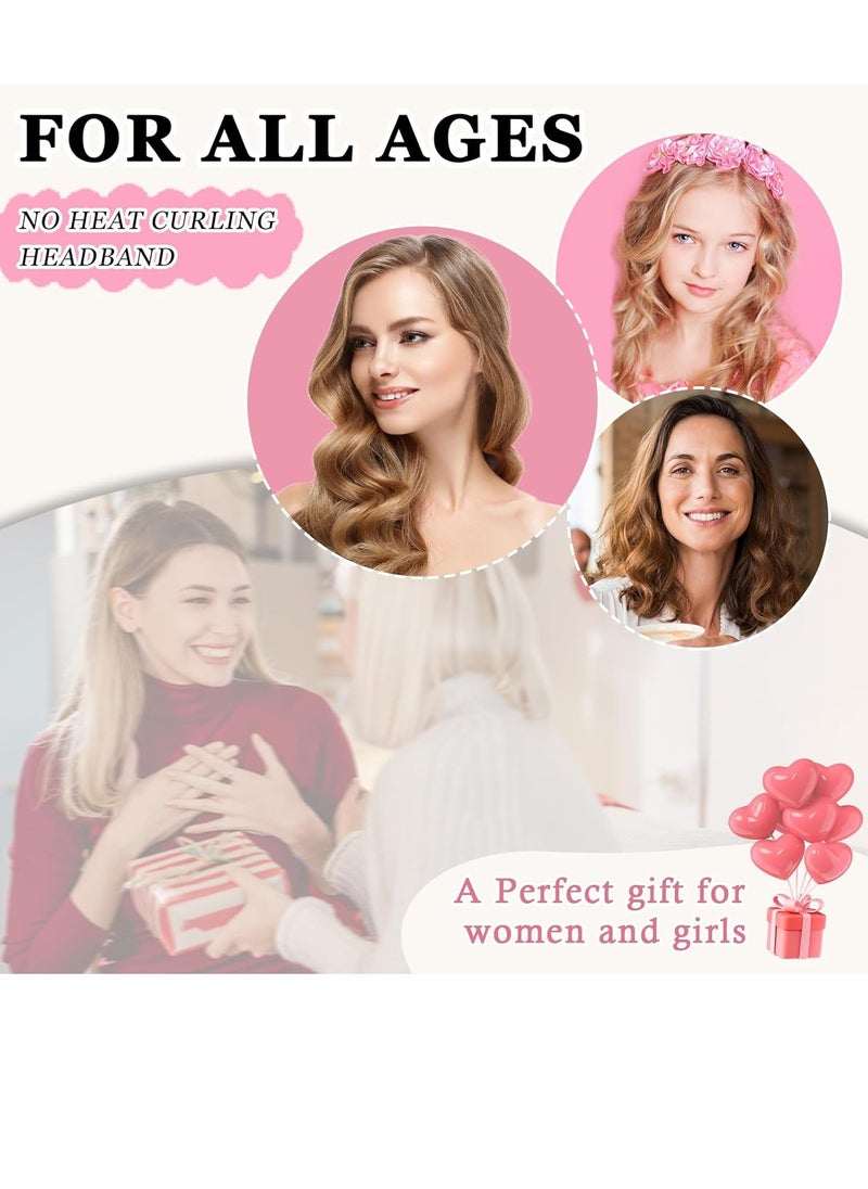 General Heatless Curling Rod Headband, Upgraded Heatless Curls Soft Hair Curler to Sleep In, Overnight Hair Rollers No Heat Curls, Hair Styling Kit for Girls with Long and Medium Hair, Gifts for Women  - Image 5