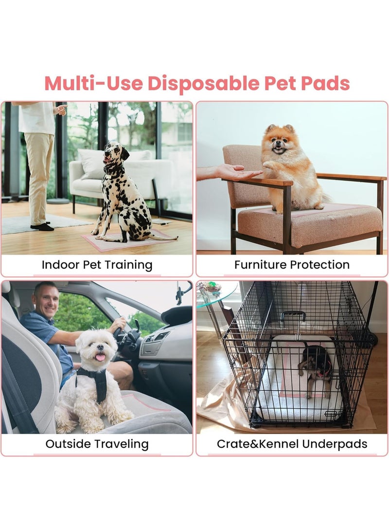 Meetion 50 Pieces, 45X60cm Pet Training Pads Disposable Pee Pad for Dog Puppy Cat Rabbits Pets, Quick Drying No Leaking Super Absorbent - Image 4