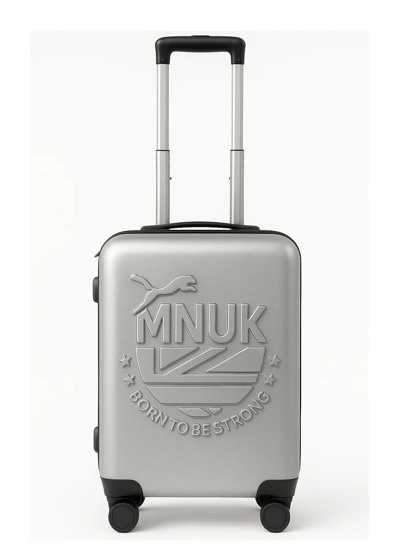 Mnuk 20/24/28 MANCHESTER Set of 3 Luggage bag | Polycarbonates & ABS Hardside Luggage Trolley with TSA Lock| Double 360Â° 4 Wheeler| Cabin-20 Inch, Medium- 24 Inch, Large-28 Inch| Silver  | Best Price UAE