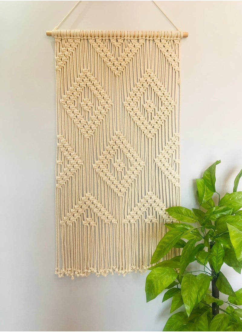 ماركة غير محددة ديكور حائط مكرميه 105*55 سم  - Image 2