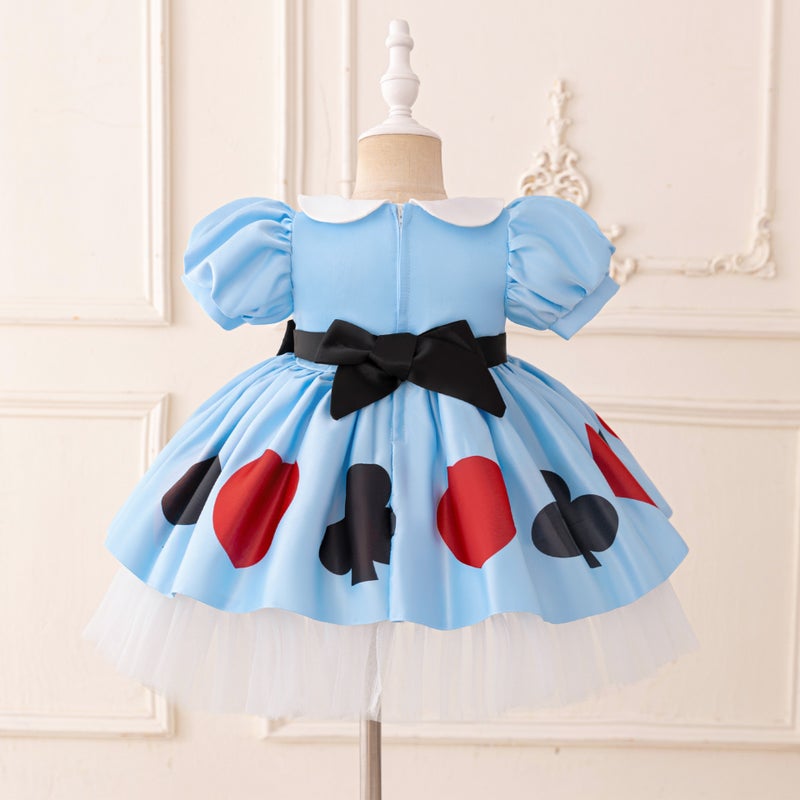 Japanese Anime Cosplay Dress Alice In Wonderland Series Playing Cards Maid Costume Princess Dress - Image 5