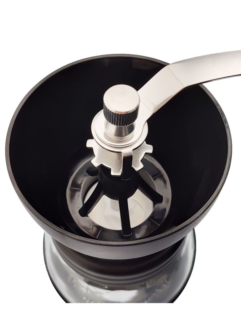MIBRU - Manual Coffee Bean Grinder Glass Portable With Ergonomic Handle - Image 1