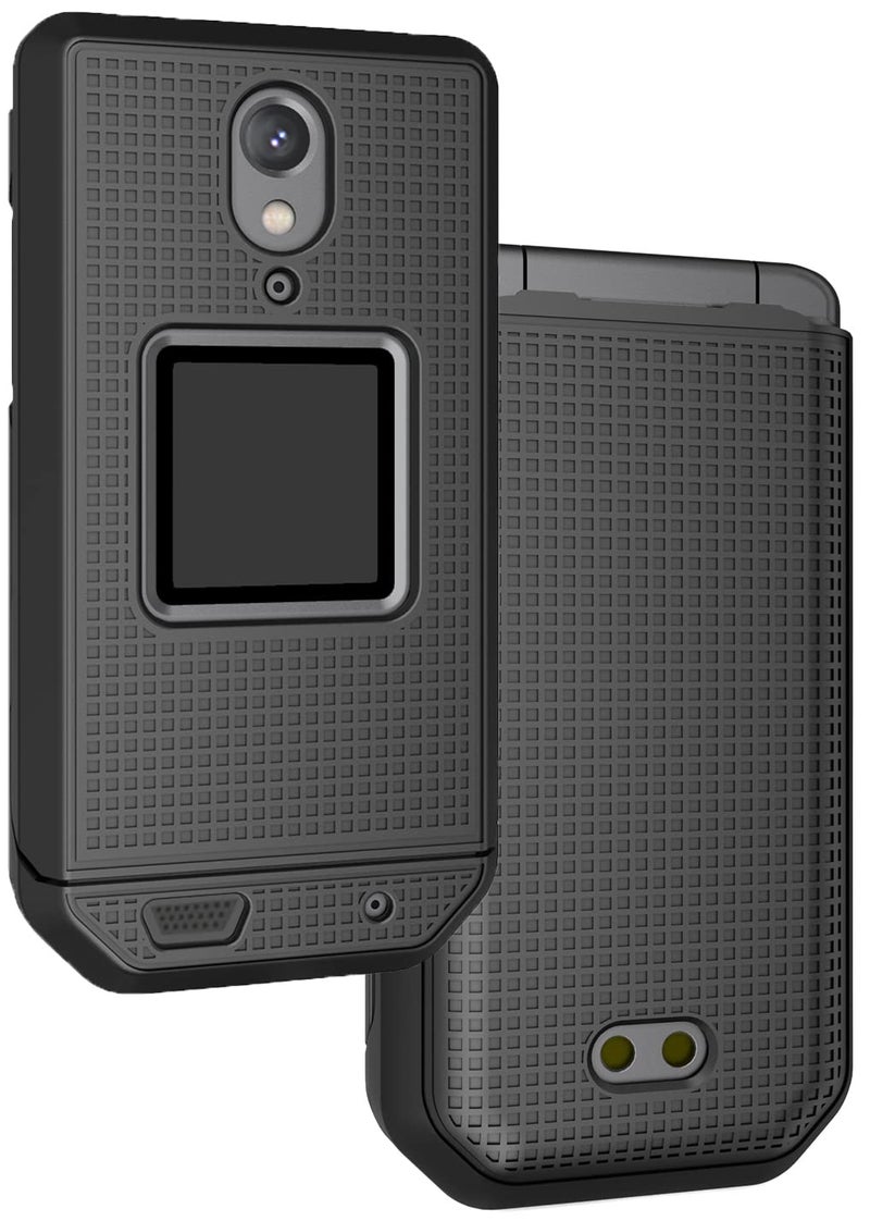 Nakedcellphone حافظة لهاتف CAT S22 القابل للطي، غلاف واقي رقيق من Nakedcellphone - أسود - Image 1