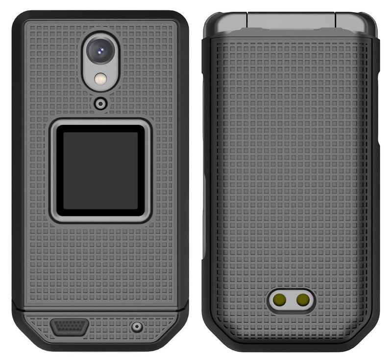 Nakedcellphone حافظة لهاتف CAT S22 القابل للطي، غلاف واقي رقيق من Nakedcellphone - أسود - Image 2