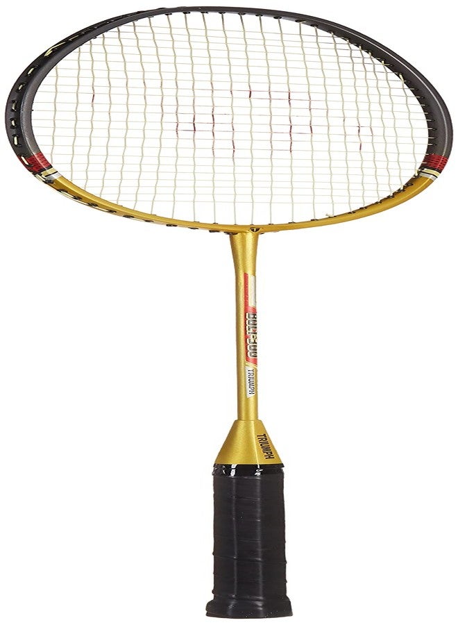 ترايامف مضرب تنس الريشة Triumph Bolt خفيف الوزن مصنوع من مركب الجرافيت، مع حقيبة Star-3R ذات حجرة واحدة، لون أسود - Image 2