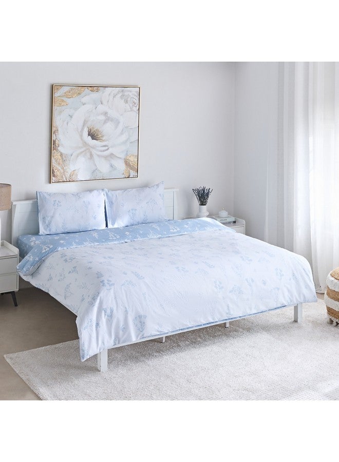 Home Box Albania Jimo 3-Piece Polycotton Printed Queen Duvet Cover Set 220 x 220 cm  - Image 2