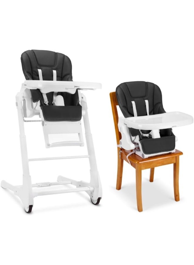 Joovy Foodoo High Chair & Booster Seat, Jet - Image 1