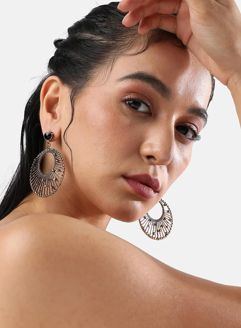 سوهي أقراط ميدنايت ميراج المتدلية - الذهب العتيق