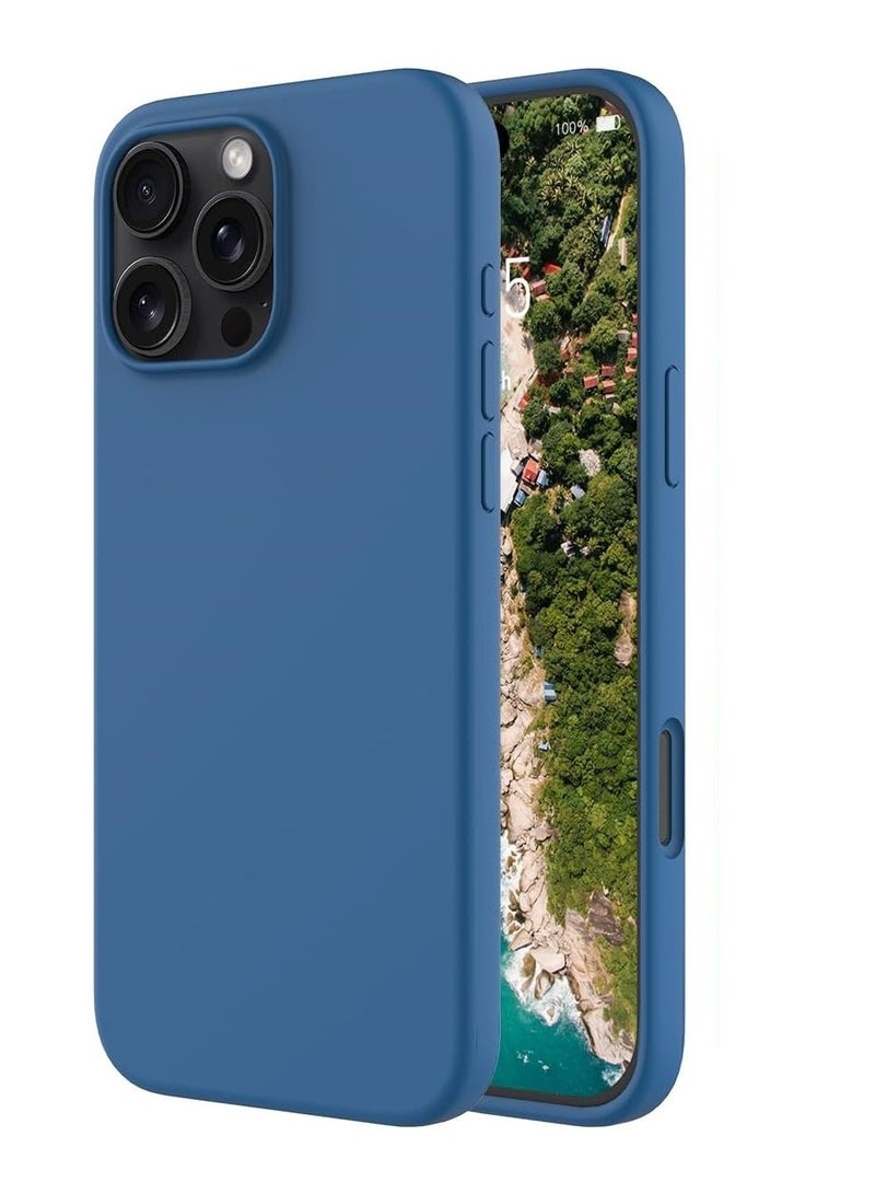 BORTONY iPhone 16 Pro Max Case Silicone Case Cover Durable and Anti Scratch Shockproof iPhone 16 Pro Max Cover 6.9 inch - Image 1