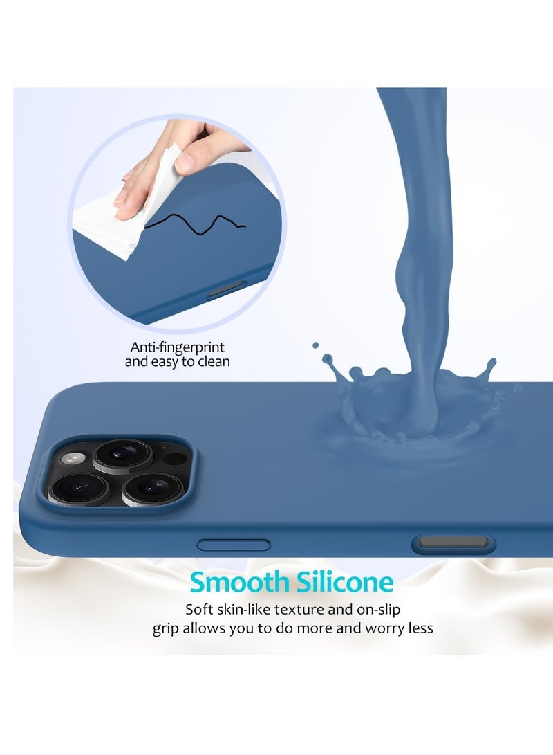 BORTONY iPhone 16 Pro Max Case Silicone Case Cover Durable and Anti Scratch Shockproof iPhone 16 Pro Max Cover 6.9 inch - Image 4