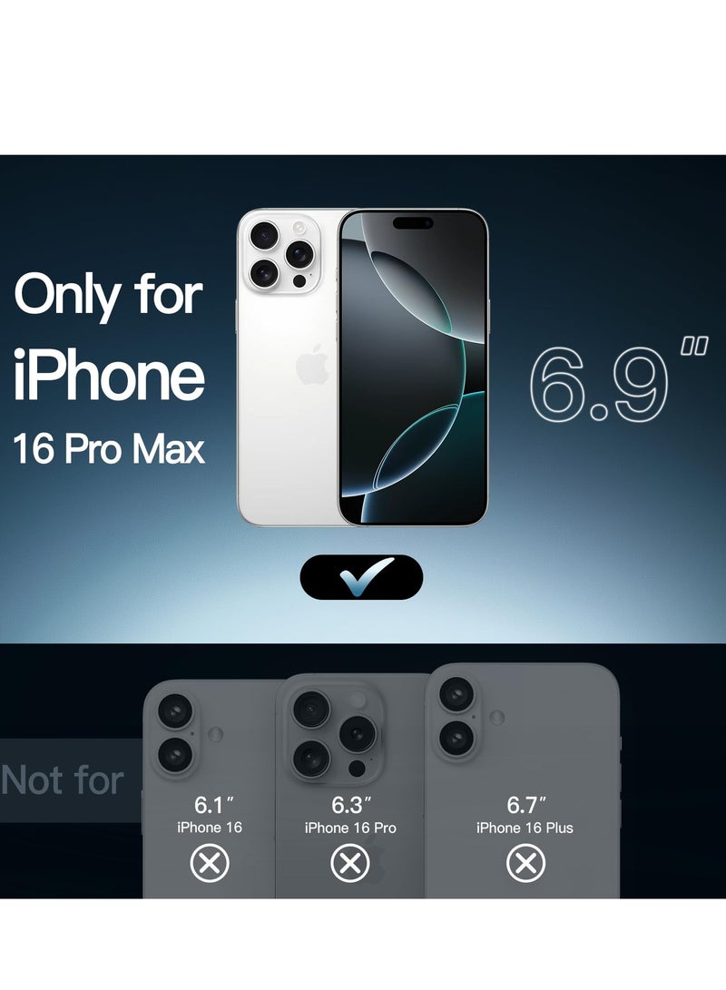 BORTONY iPhone 16 Pro Max Case Silicone Case Cover Durable and Anti Scratch Shockproof iPhone 16 Pro Max Cover 6.9 inch - Image 2