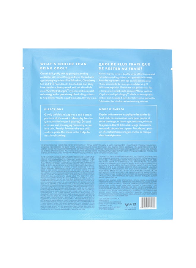 Patchology Iced Hydrogel Mask – Arctic Cooling for Inflamed Skin, Peppermint & Aloe, Refreshing Treatment for Heat Irritation Relief 1 Count - Image 2