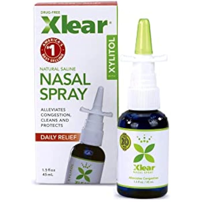 Xlear Natural Nasal Spray with Xylitol, 1.5 fl oz (Pack of 4) - Image 1