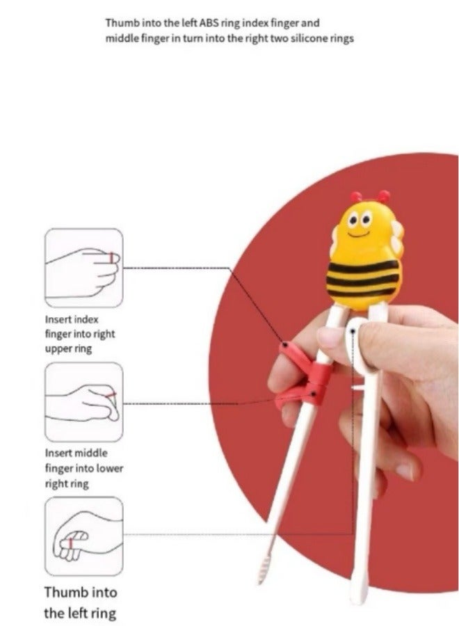 Children's Chopsticks Baby Training Eating Chopsticks With Storage Box Complementary Food Feeding Tableware  - Image 3