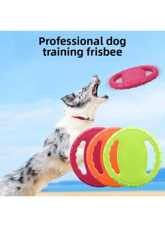 Dog Frisbee Bite-resistant Dog Training Special Border Collie Supplies Dog Training Pet Flying Saucer Training Outdoor Toys For Puppies-Specifications:Hot-selling Combination [orange + Green Thickened And Bite-resistant Upgraded Model]