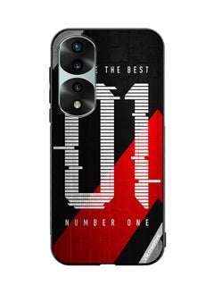 Protective Case Cover For Honor 70 Pro plus Number One Design Multicolour