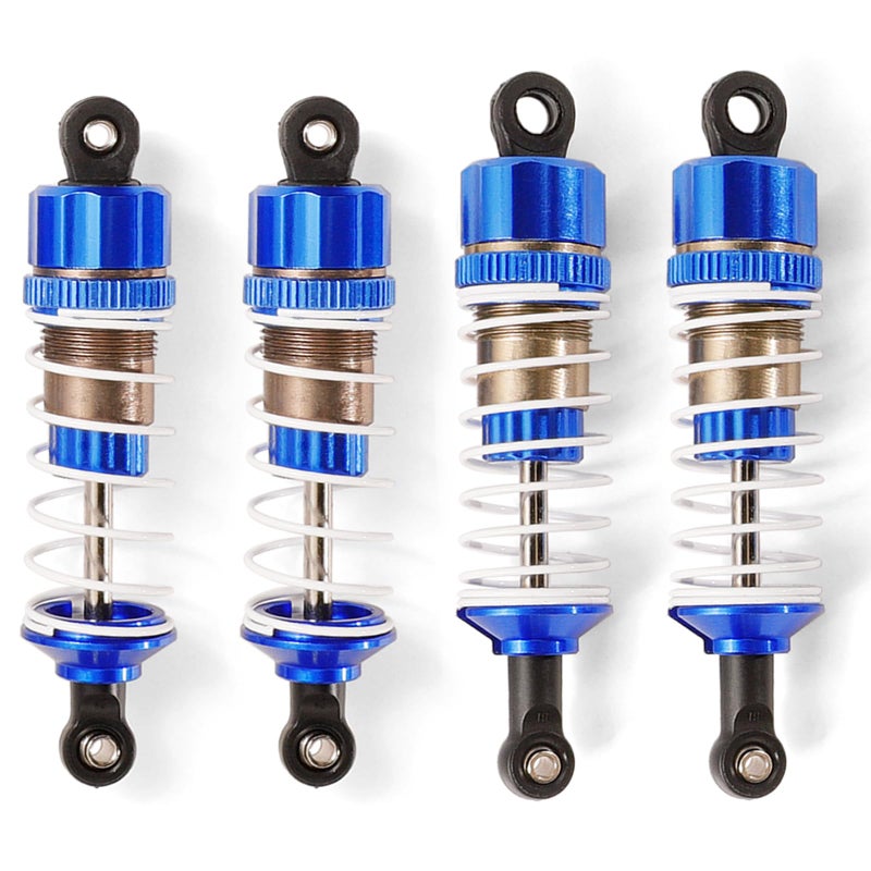 HAIBOXING 114th RC Car Spare Parts Front and Rear Aluminum Oil Filled Shocks 4pcs Apply to Remote Control Trucks 3100A F4310  F4311