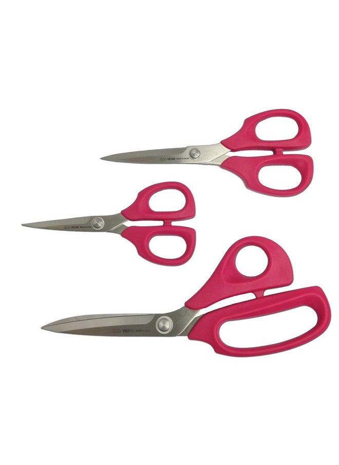 KAI - Scissors Kai Gs2-Very Berry 5000 Seies 3 Piece Set Notion - Image 1