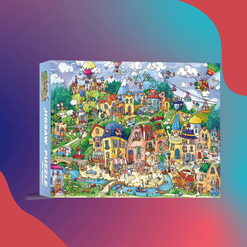 1000 Pieces Of Jigsaw Puzzle 1000 Pieces Of Children'S Educational Toys For Boys And Girls Adult Version Of Decompression High Difficulty Swing Girls - Image 4