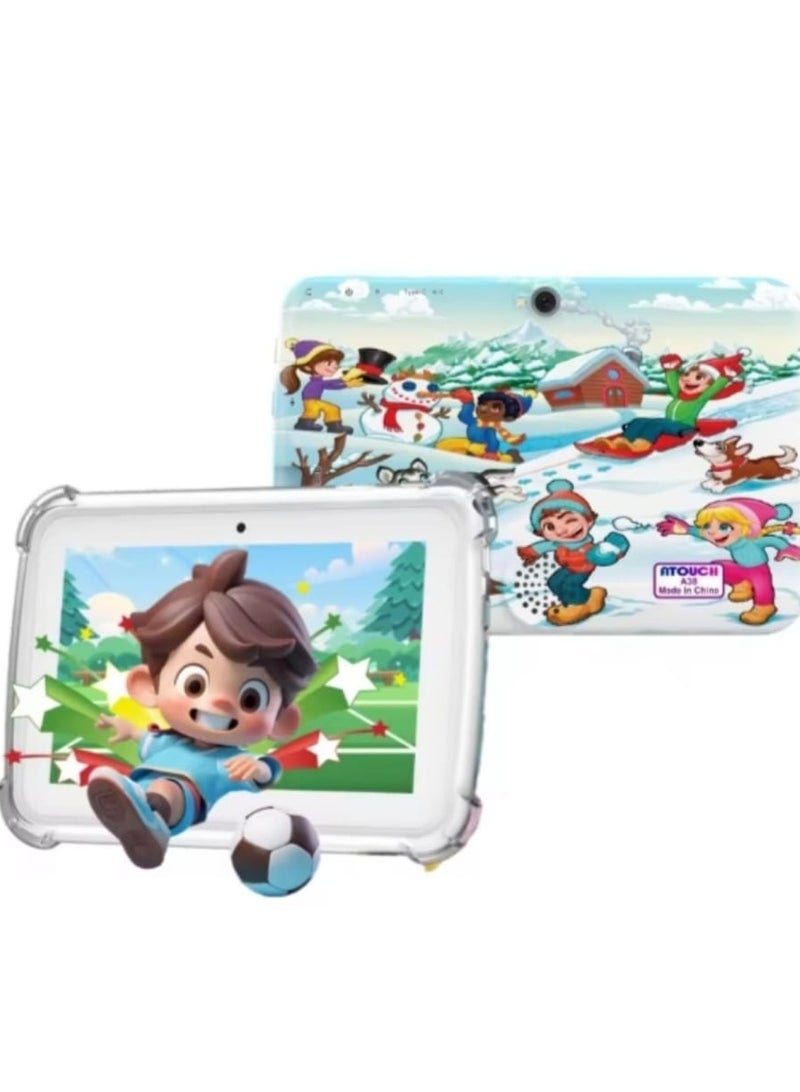 Atouch A38 8GB RAM 256gb ROM Pre Installed Kids Educational Tablet - Image 1