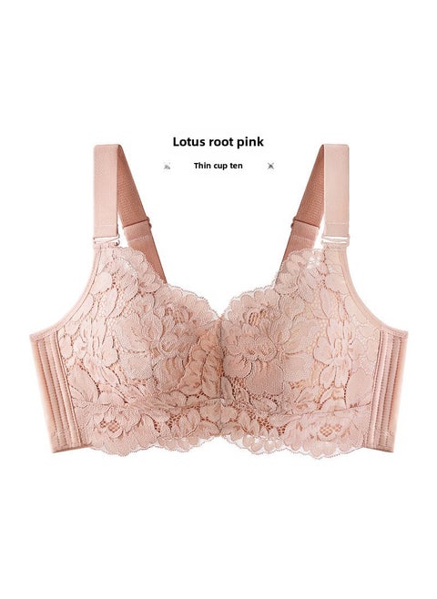 Full Coverage Minimizer Bra Wire-Free Lotus root starch