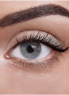 Unibling Meta Grey Yearly Colored Contact Lenses, Unisex Cosmetic Contact Lenses, Enlargement Collection, Light Grey, With Case  - Image 3