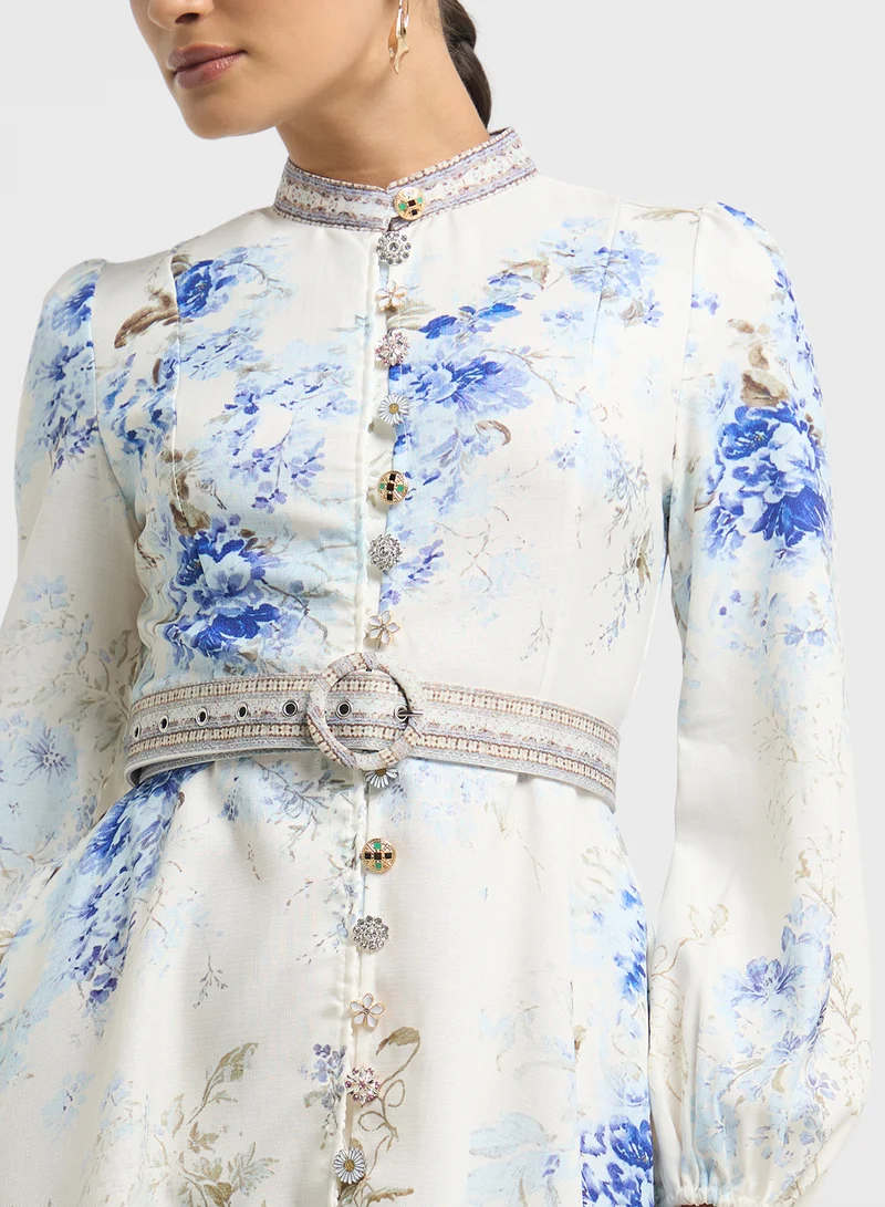 ELLA Floral Print Dress