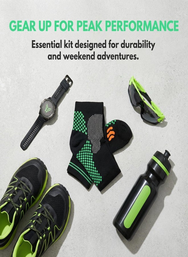 Odtmger Compression Socks (20-30mmHg) for Men & Women – Best Compression Socks for All Day Wear, Better Blood Flow, Swelling! (L/XL, Black) - Image 4