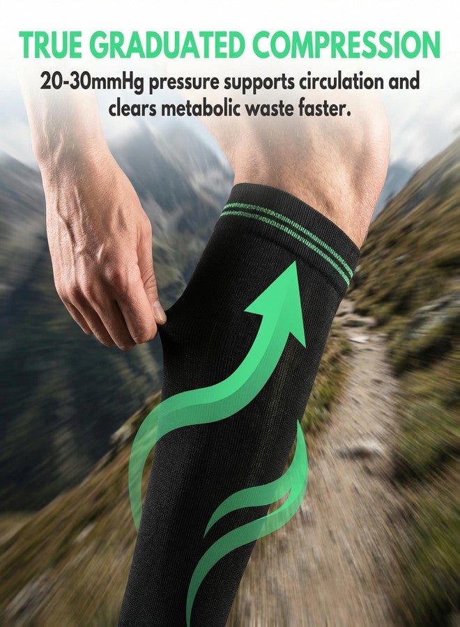 Odtmger Compression Socks (20-30mmHg) for Men & Women – Best Compression Socks for All Day Wear, Better Blood Flow, Swelling! (L/XL, Black) - Image 5