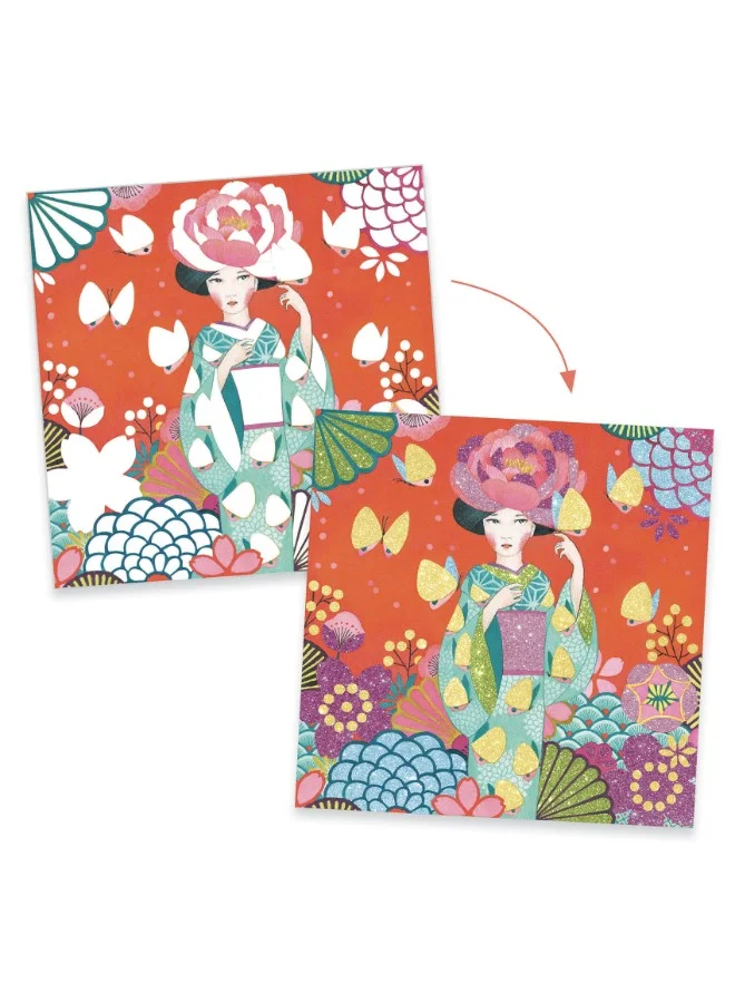 DJECO Daydream Glitter Art