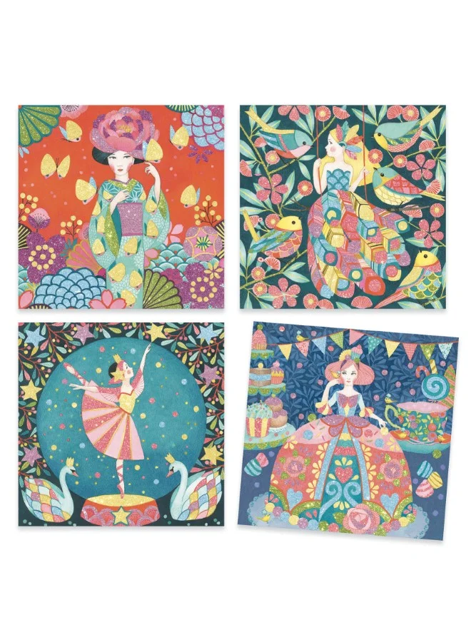 DJECO Daydream Glitter Art
