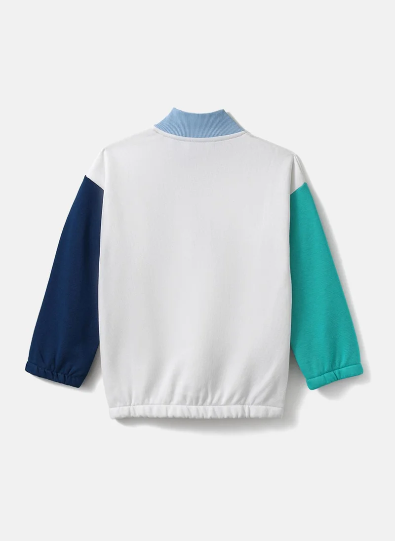 نوتيناتي Nautinati Boys' Multicolour Sweatshirt with Zipper
