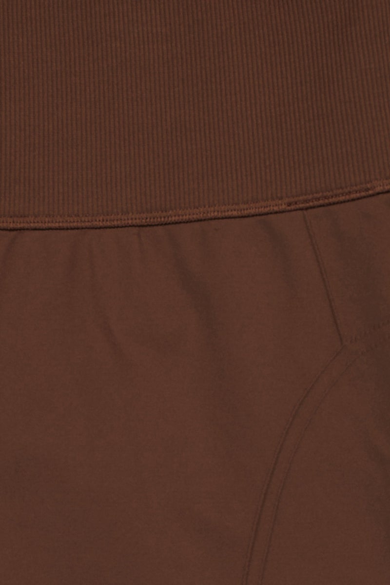 PUMA Women Sportswear Fit Training Leggings, Brown - Image 2