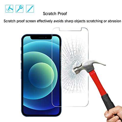 Ailun Screen Protector for iPhone 12 mini 2020 [5.4 Inch] 3Pack Tempered Glass - Image 4