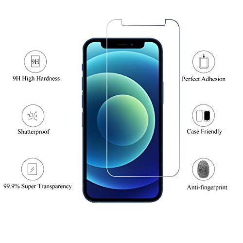 Ailun Screen Protector for iPhone 12 mini 2020 [5.4 Inch] 3Pack Tempered Glass - Image 3