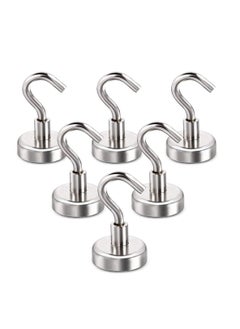 Y&D Magnetic Hooks, 22Lbs Heavy Duty Hooks New Upgraded for Cruise, Grill, Towel, Indoor Hanging, Home, Kitchen, Workplace, Office and Garage, 6 Pack  - Image 1