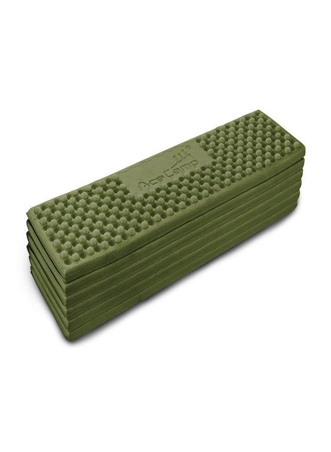 AceCamp Portable Foam Sleeping Pad, Full Length Accordion Sleeping Mat for Camping & Hiking, Lightweight, Soft & Compact Cushion for Sleeping Bag, Comfort, Tent, Rocky Terrain Green - Image 5