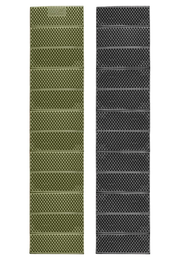 AceCamp Portable Foam Sleeping Pad, Full Length Accordion Sleeping Mat for Camping & Hiking, Lightweight, Soft & Compact Cushion for Sleeping Bag, Comfort, Tent, Rocky Terrain Green - Image 4