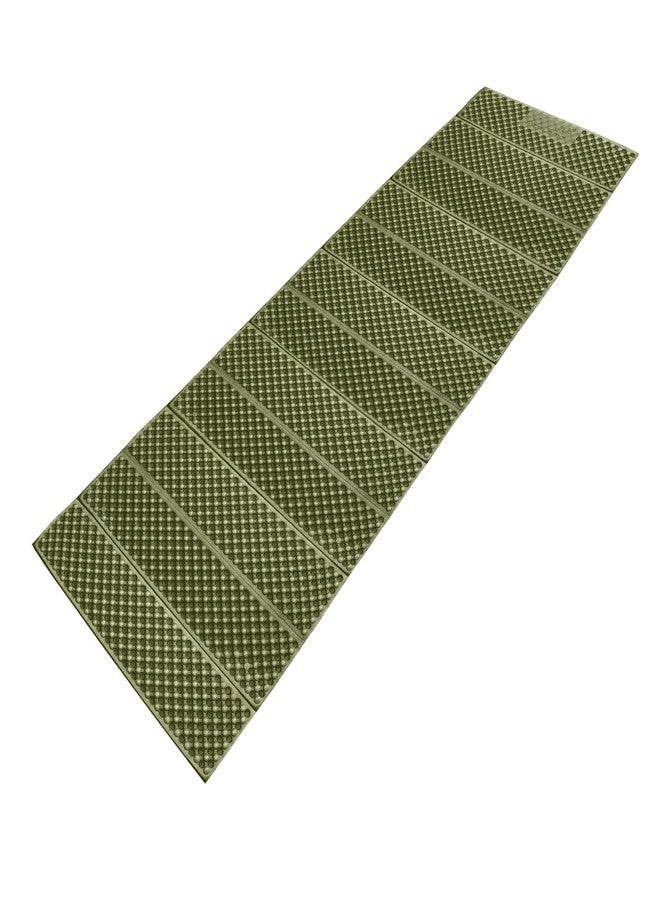AceCamp Portable Foam Sleeping Pad, Full Length Accordion Sleeping Mat for Camping & Hiking, Lightweight, Soft & Compact Cushion for Sleeping Bag, Comfort, Tent, Rocky Terrain Green - Image 1