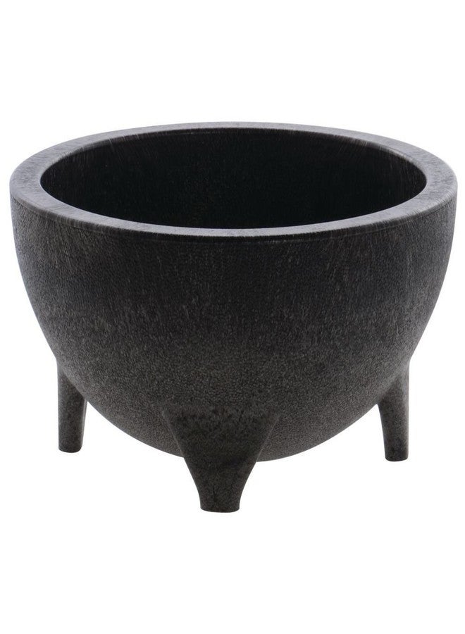 HUBERT Black Molcajete Dish 56 oz Polypropylene 8.75" Diameter x 4" H - Image 1