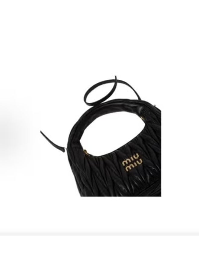 M1U يتجول مبطن حقيبة الكتف الجلدية هوبو Crossbody - Image 3